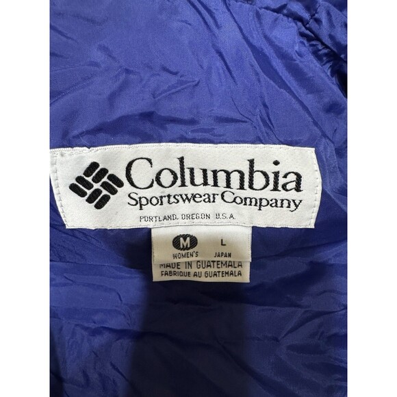 VTG 90s Women's Columbia 3-in-1 Ski Snow Jacket Coat -M Lots Pocket - Picture 4 of 13